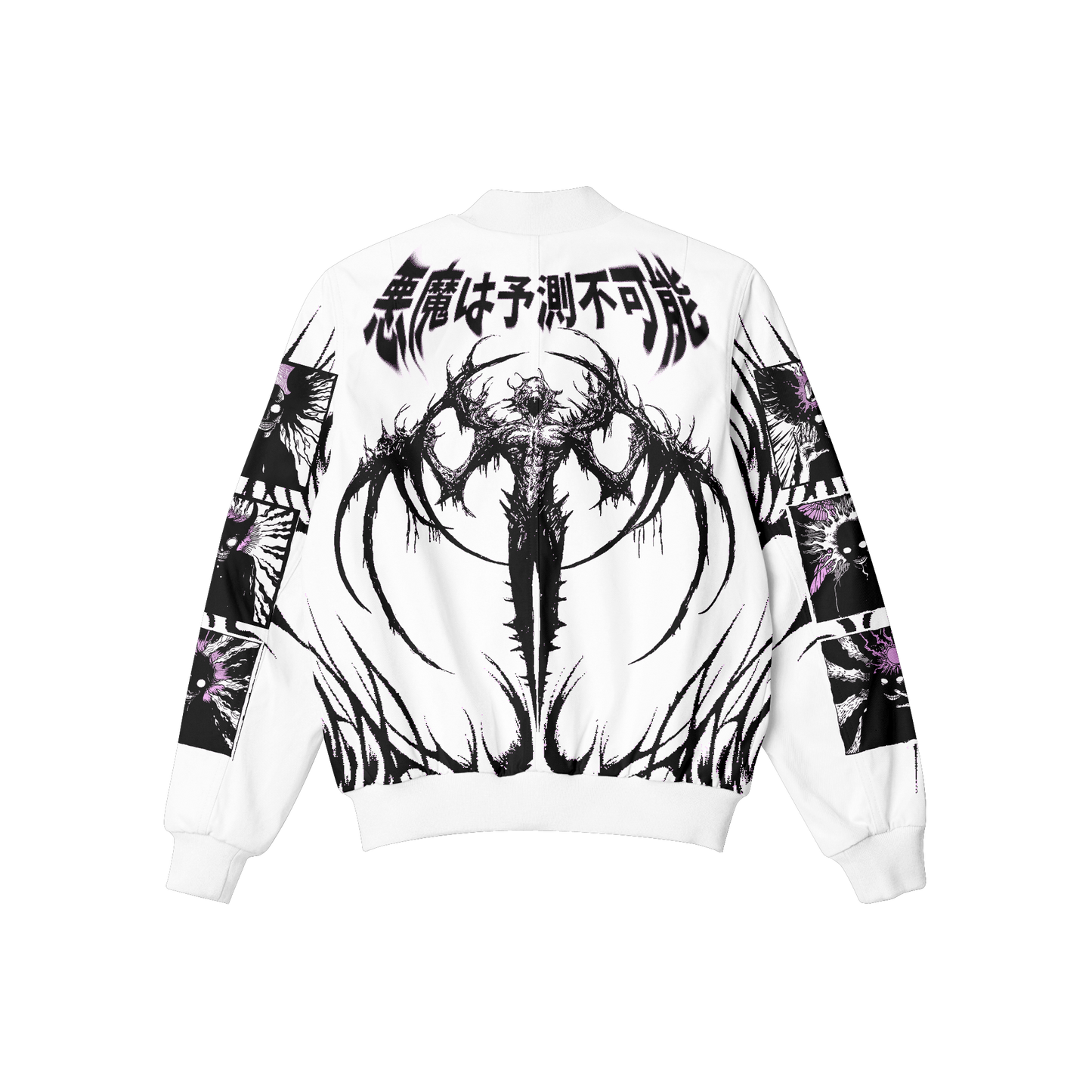 Distress Bomber Jacket