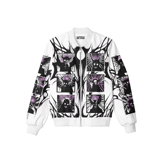 Distress Bomber Jacket